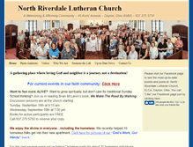 Tablet Screenshot of nrlchurch.org